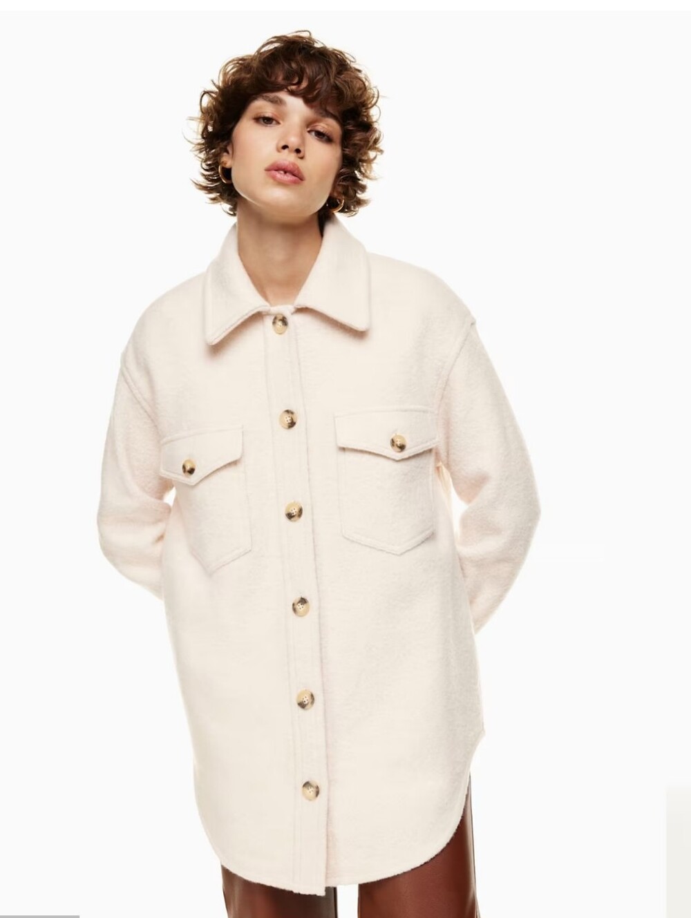 Aritzia Wilfred Ganne Shirt Jacket